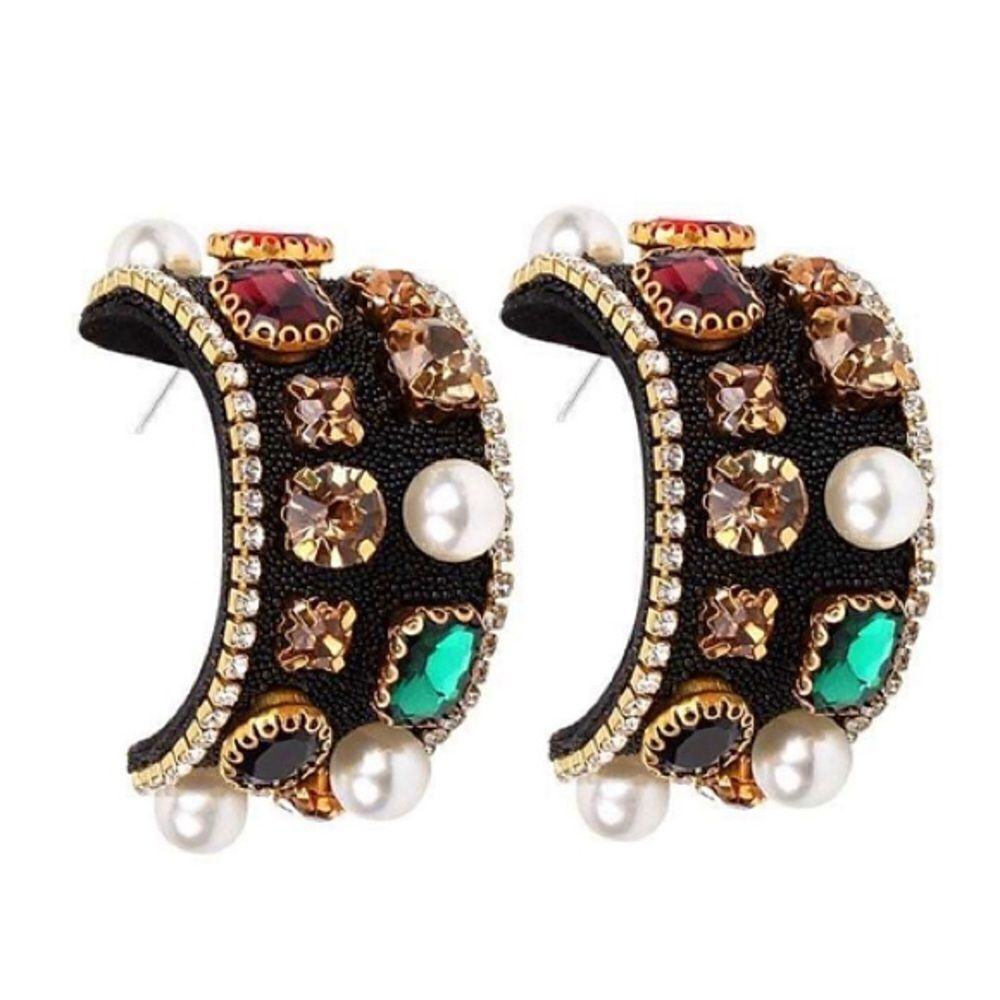 Embellished Earrings M1284